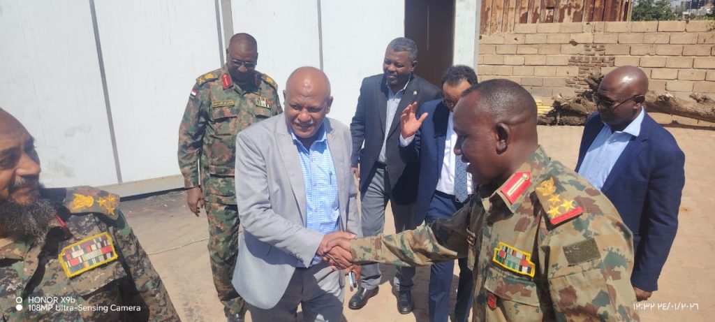 تنسيق بين المؤسسة الوطنية لإسكان الجيش وصندوق رعاية الطلاب لإعمار الداخليات