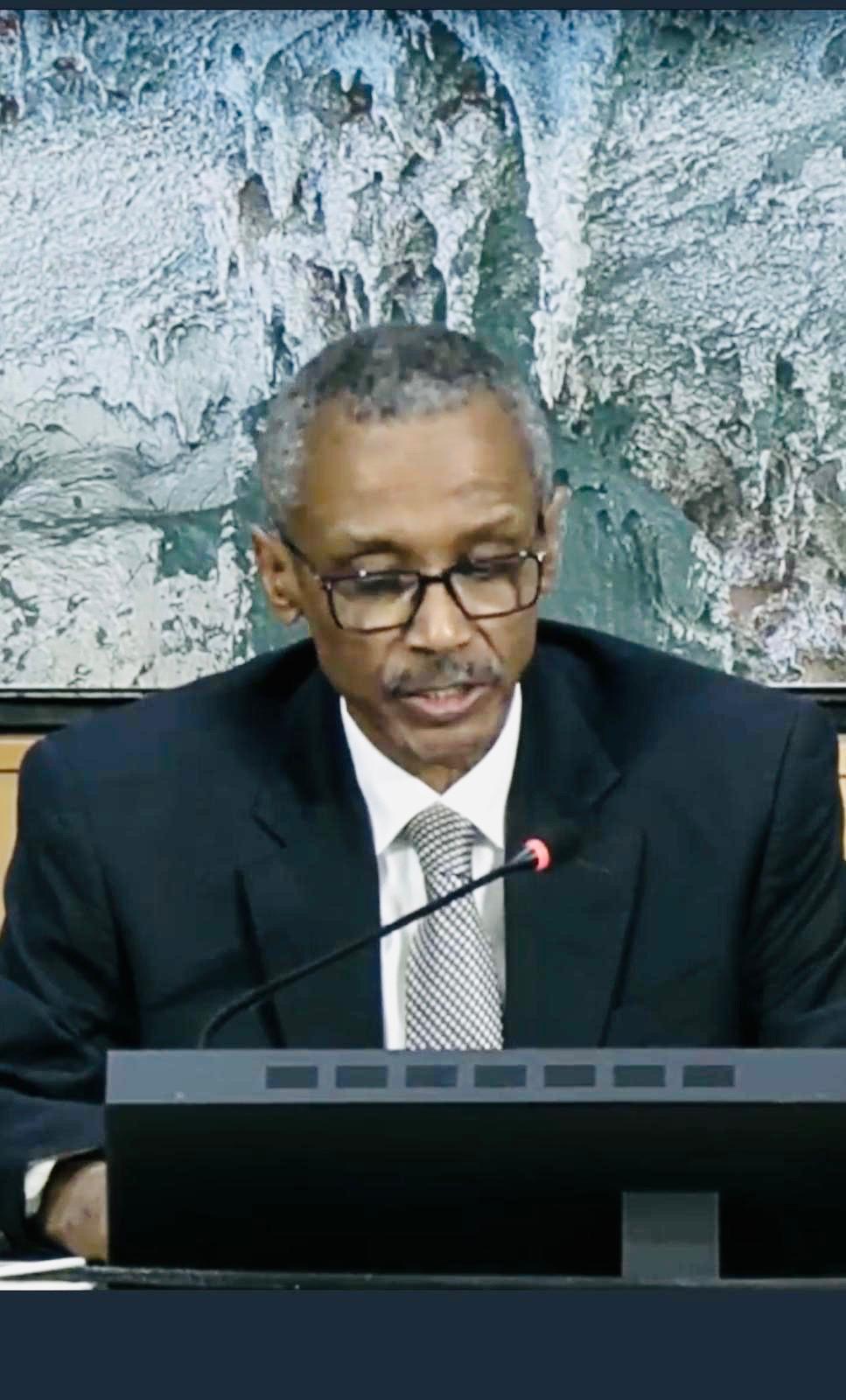 *المندوب الدائم بجنيف يخاطب اجتماع مجلس حقوق الإنسان ويرد على مندوب دولة الإمارات*