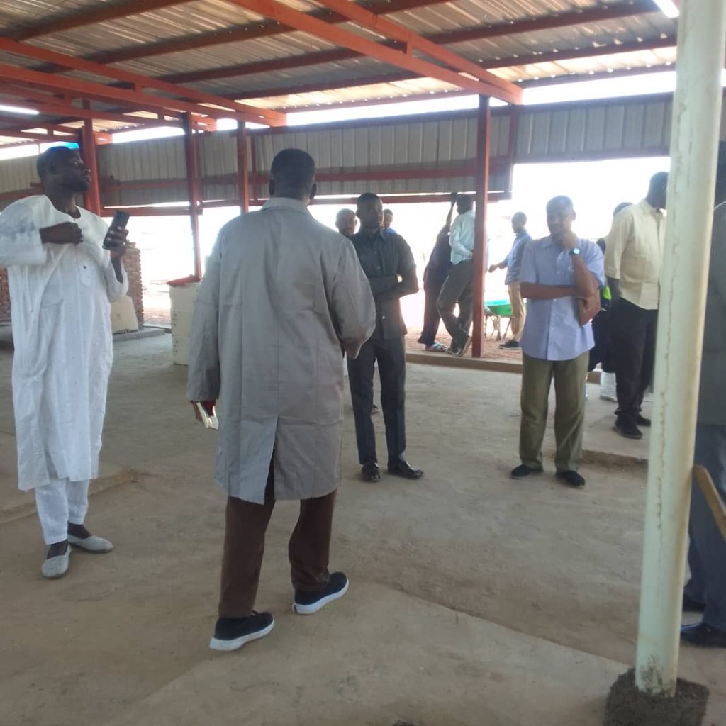 فريق ميداني يقف على محرقة مستشفى بشائر