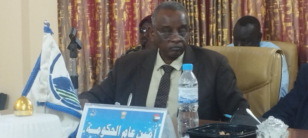 الأمين العام لحكومة إقليم النيل الأزرق: الإقليم آمن ومستقر ومحافظاته السبع أسهمت في معركة الكرامة
